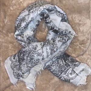 Floral Print Scarf